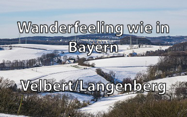 Wanderfeeling wie in Bayern in Velbert/Langenberg